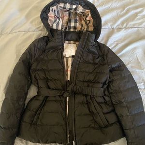 BURBERRY BELTED COAT GIRLS 10YRS
